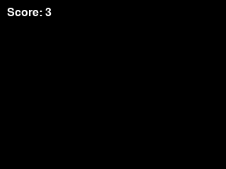 The program's window after 30 frames